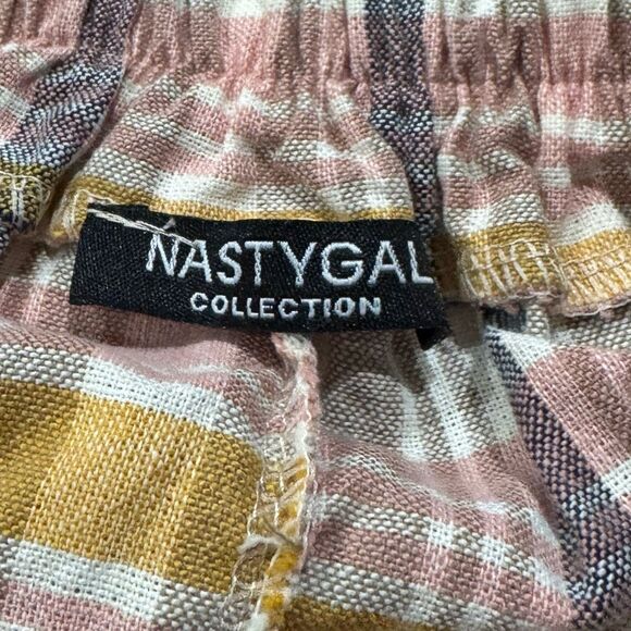 Nasty Gal Check Up On It Wrap Skort Women’s 4 - Picture 4 of 4